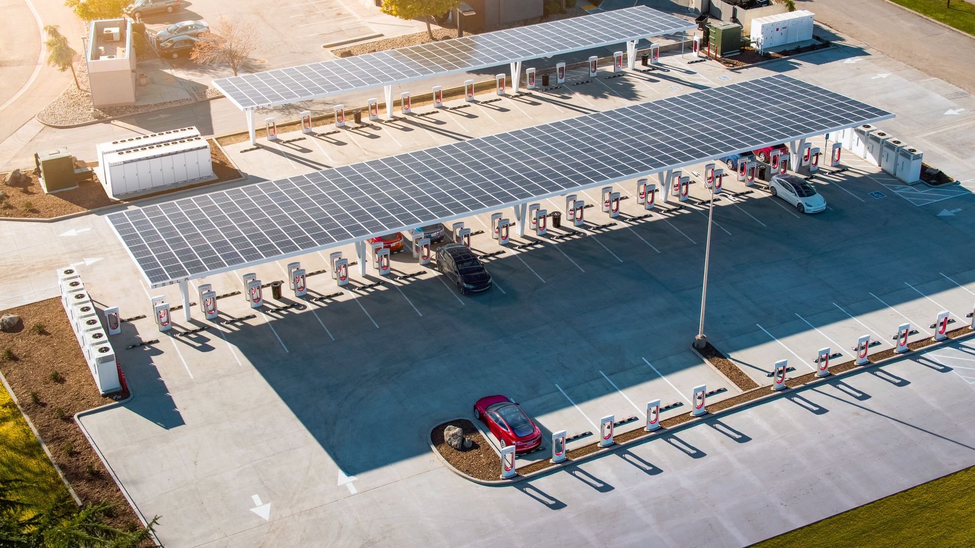 Tesla Superchargers για όλους Drive